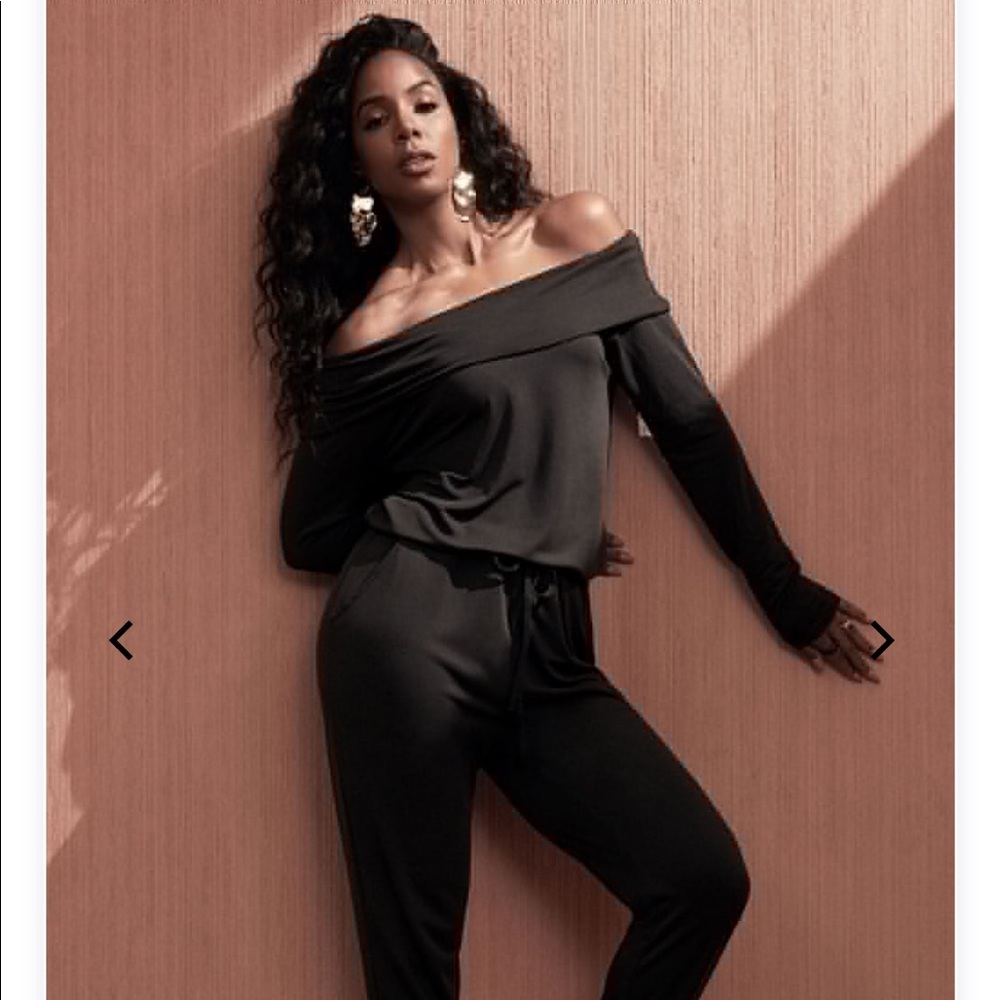 Off Shoulder Jumpsuit